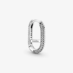 (image pour) Boucle d'oreille Pandora ME Pavé Single Link - 299682C01
