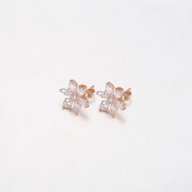 (image pour) Boucles d'oreilles clou étincelantes Herbarium Cluster PANDORA - 282407C01 - Afficher 4
