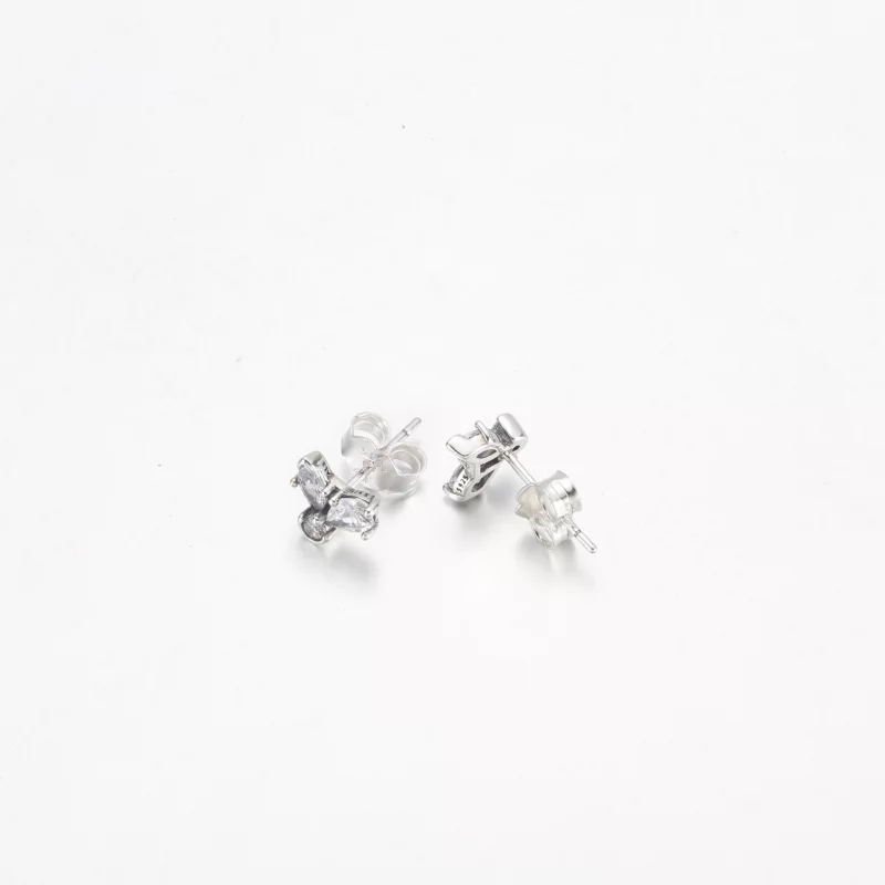 (image pour) Boucles d'oreilles clous PANDORA Herbarium étincelantes en grappes - 292406C01 - Afficher 7