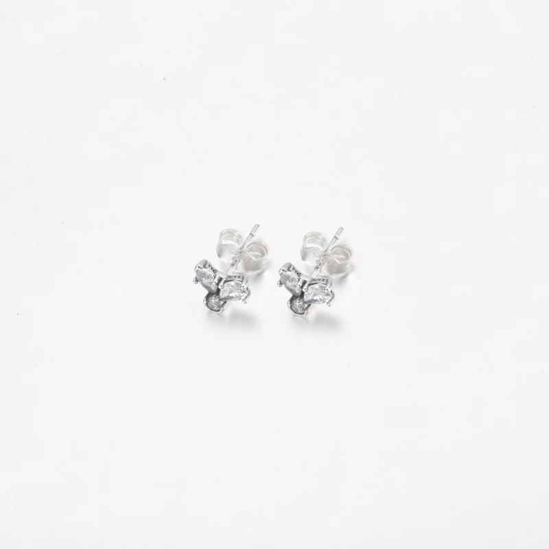 (image pour) Boucles d'oreilles clous PANDORA Herbarium étincelantes en grappes - 292406C01 - Afficher 8
