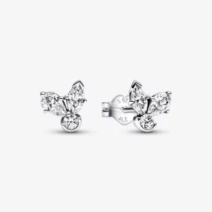(image pour) Boucles d'oreilles clous PANDORA Herbarium étincelantes en grappes - 292406C01