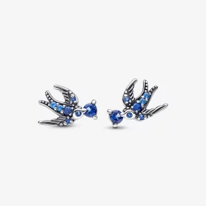 (image pour) Boucles d'oreilles à clous PANDORA Swallow étincelantes - 292568C01