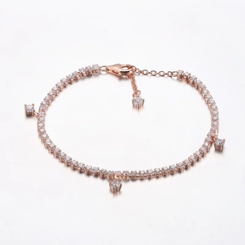 (image pour) Bracelet de tennis PANDORA Sparkling Drops - 582401C01 - Afficher 9