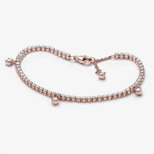 (image pour) Bracelet de tennis PANDORA Sparkling Drops - 582401C01