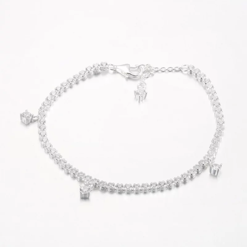 (image pour) Bracelet de tennis PANDORA Sparkling Drops - 592401C01 - Afficher 5