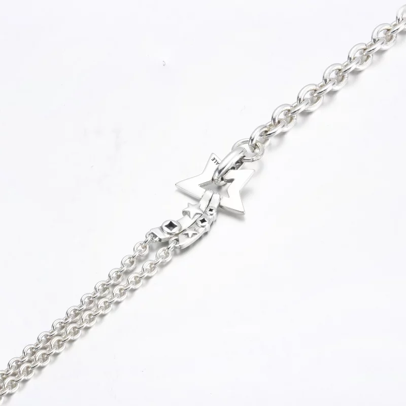 (image pour) Bracelet double chaîne PANDORA Shooting Star - 592409C01 - Afficher 7