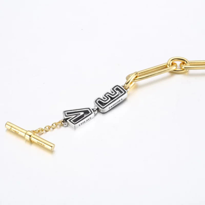(image pour) Bracelet Love Links Keith Haring x Pandora bicolore - 562223C01 - Afficher 7