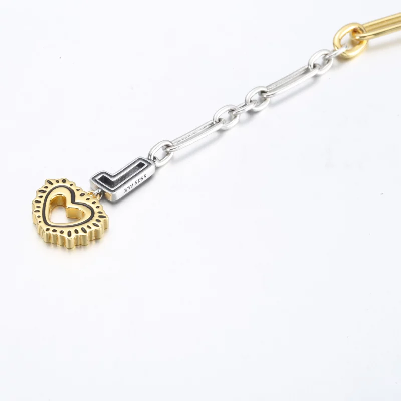 (image pour) Bracelet Love Links Keith Haring x Pandora bicolore - 562223C01 - Afficher 8