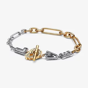 (image pour) Bracelet Love Links Keith Haring x Pandora bicolore - 562223C01