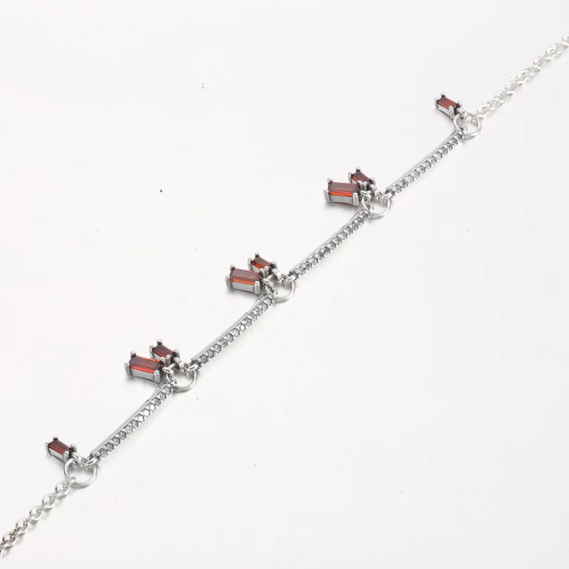 (image pour) Bracelet PANDORA Firecracker Pavé Bars - 592537C01 - Afficher 3