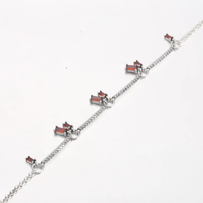 (image pour) Bracelet PANDORA Firecracker Pavé Bars - 592537C01 - Afficher 7