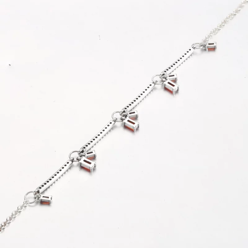 (image pour) Bracelet PANDORA Firecracker Pavé Bars - 592537C01 - Afficher 8
