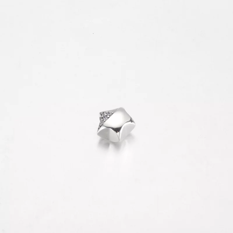 (image pour) Charm Pandora en argent avec étoile porte-bonheur - 792484C01 - Afficher 2
