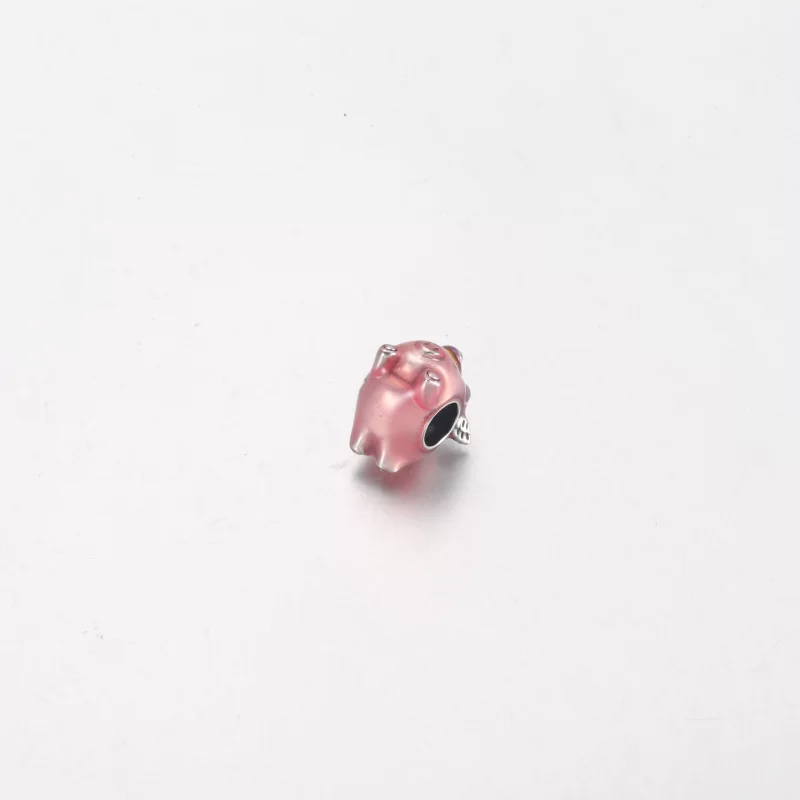 (image pour) Charm PANDORA en forme de licorne volante et cochon - 792573C01 - Afficher 7