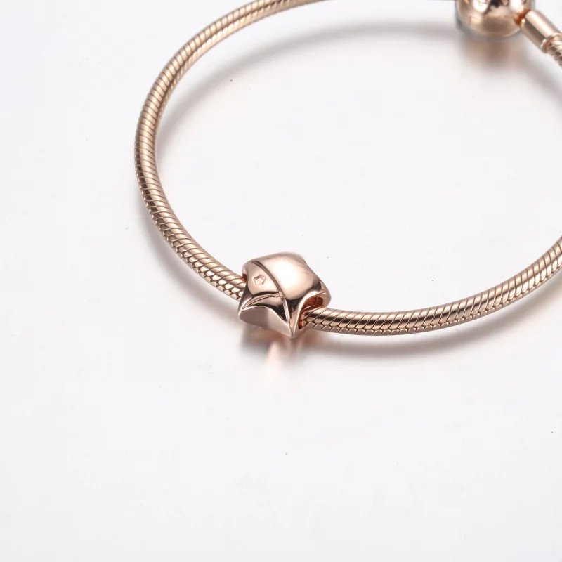 (image pour) Charm Pandora Rose Gold Luck Star - 782484C01 - Afficher 4