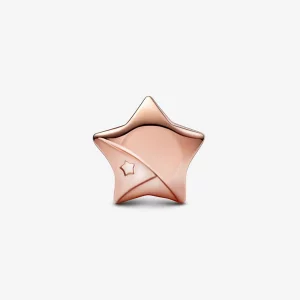 (image pour) Charm Pandora Rose Gold Luck Star - 782484C01