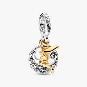 (image pour) Charm pendant PANDORA Disney Fée Clochette Céleste Nuit - 762517C01