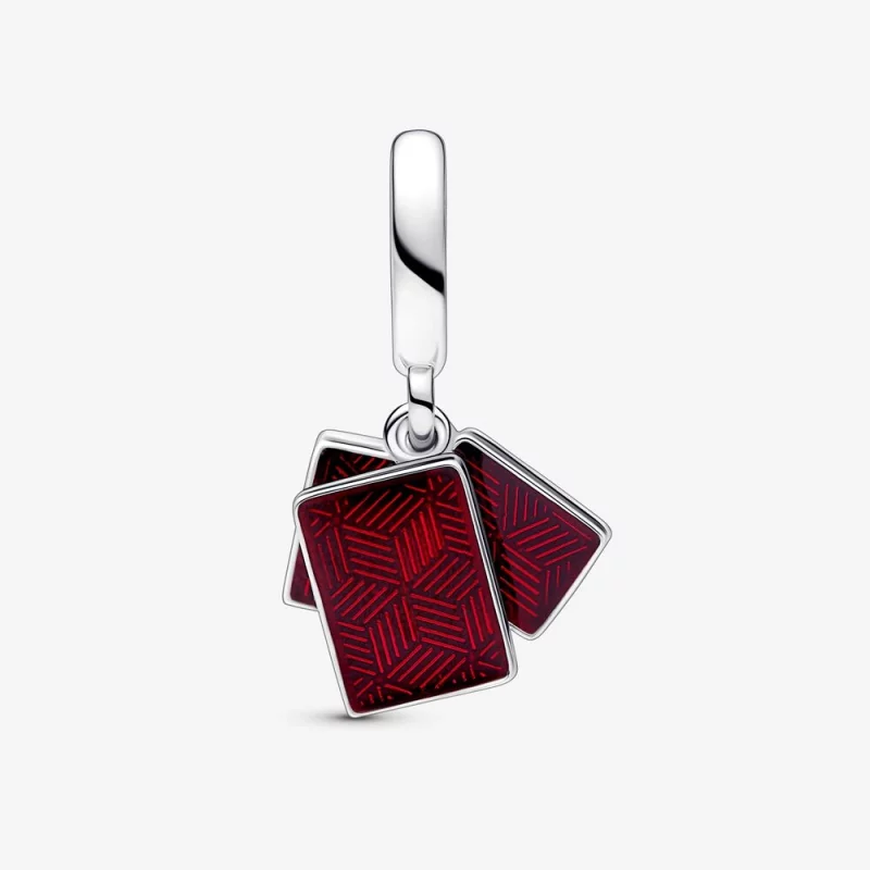 (image pour) Charmante breloque PANDORA Mahjong Triple Dangle - 792523C01 - Afficher 3