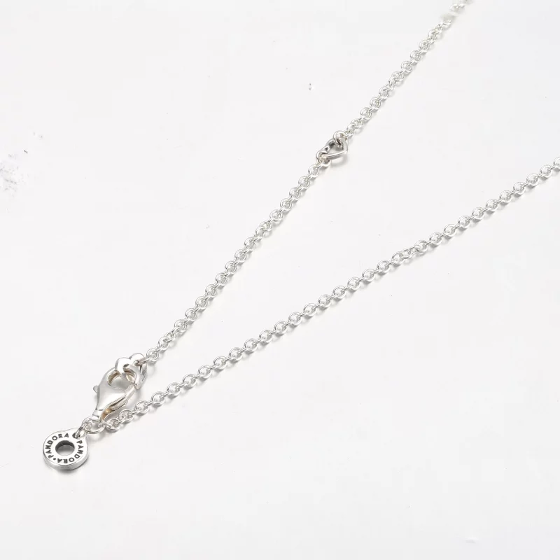(image pour) Collier avec pendentif Cœur Radieux et Pierre Flottante PANDORA - 392494C01 - Afficher 6