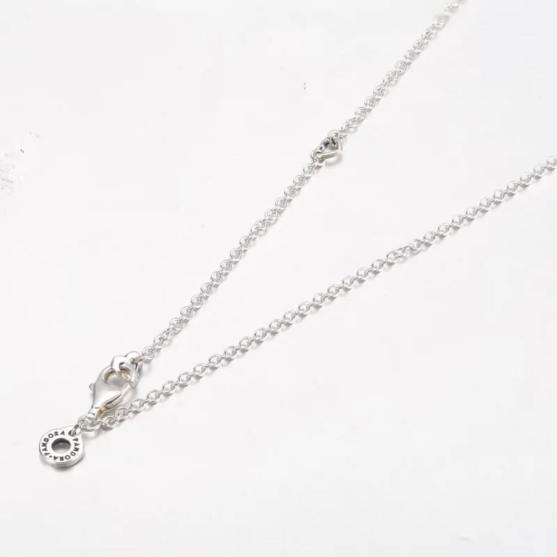 (image pour) Collier avec pendentif Cœur Radieux et Pierre Flottante PANDORA - 392494C01 - Afficher 10