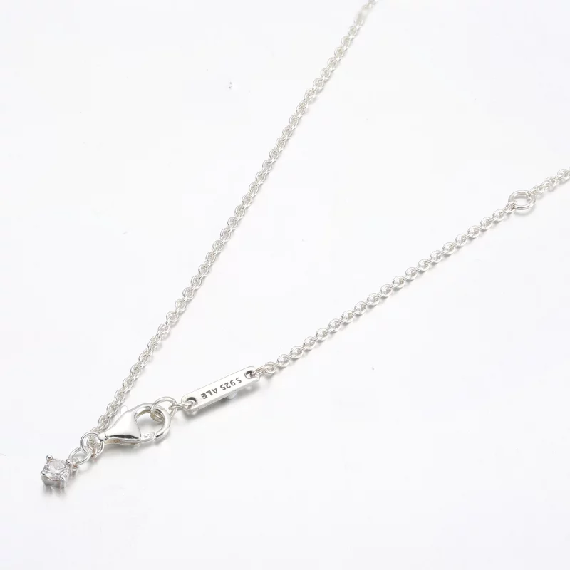 (image pour) Collier pendentif PANDORA Sparkling Herbarium Cluster - 392387C01 - Afficher 7