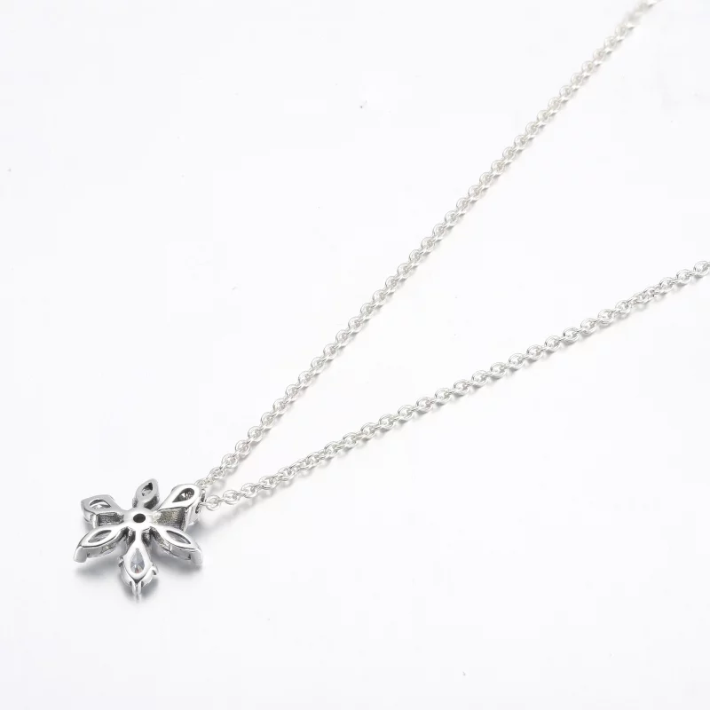 (image pour) Collier pendentif PANDORA Sparkling Herbarium Cluster - 392387C01 - Afficher 10