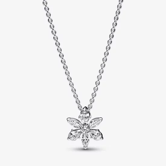 (image pour) Collier pendentif PANDORA Sparkling Herbarium Cluster - 392387C01
