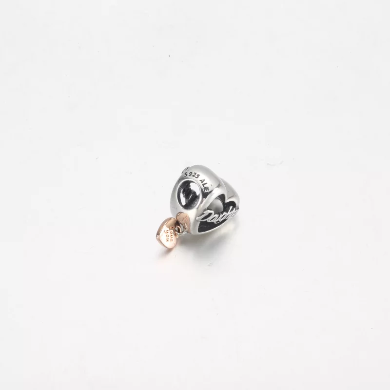 (image pour) PANDORA Charm Cœur "Je t'aime, ma fille" - 782327C00 - Afficher 9