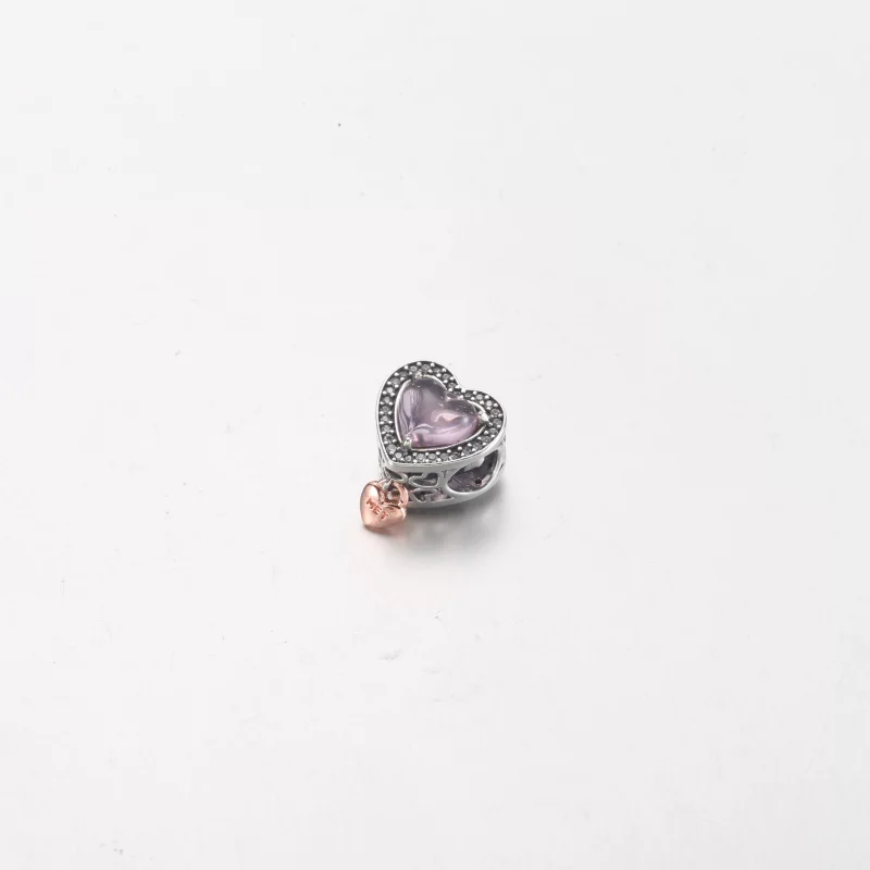 (image pour) Pandora Charm Maman et Cœur - 782653C01 - Afficher 3