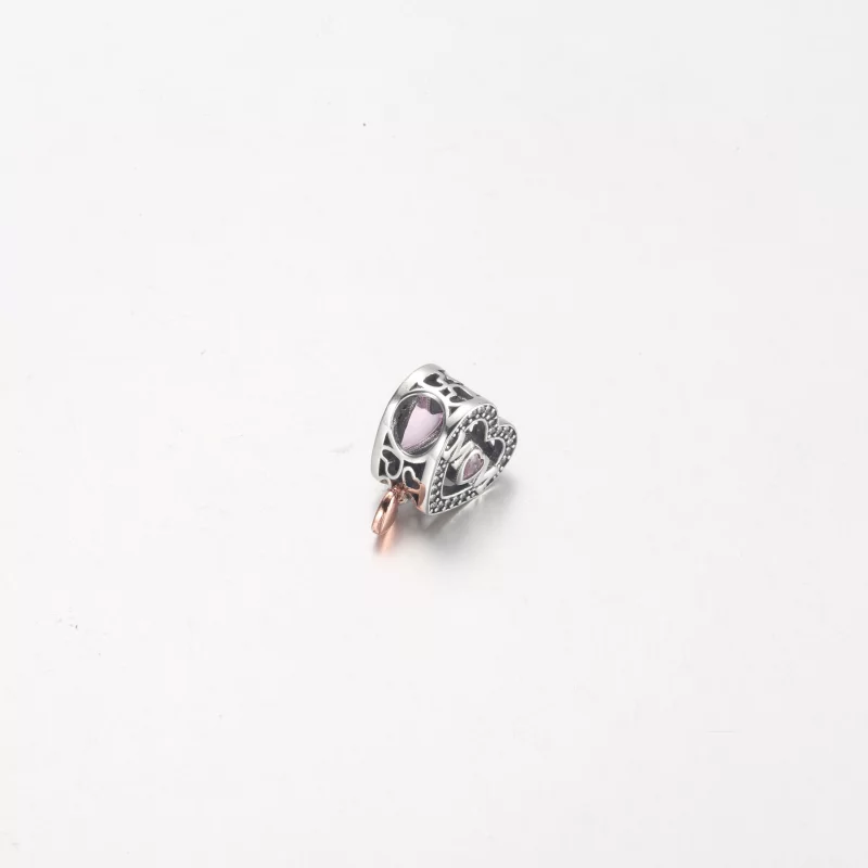 (image pour) Pandora Charm Maman et Cœur - 782653C01 - Afficher 4