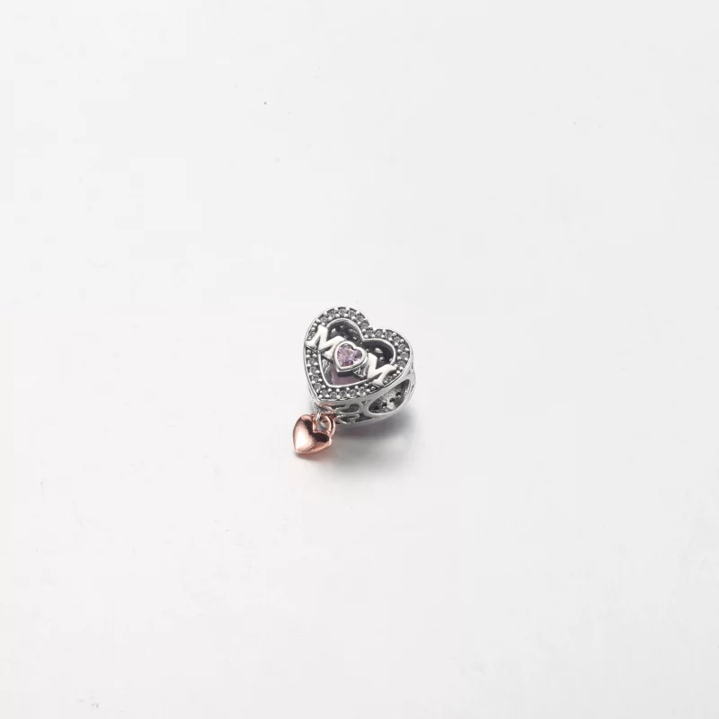 (image pour) Pandora Charm Maman et Cœur - 782653C01 - Afficher 6