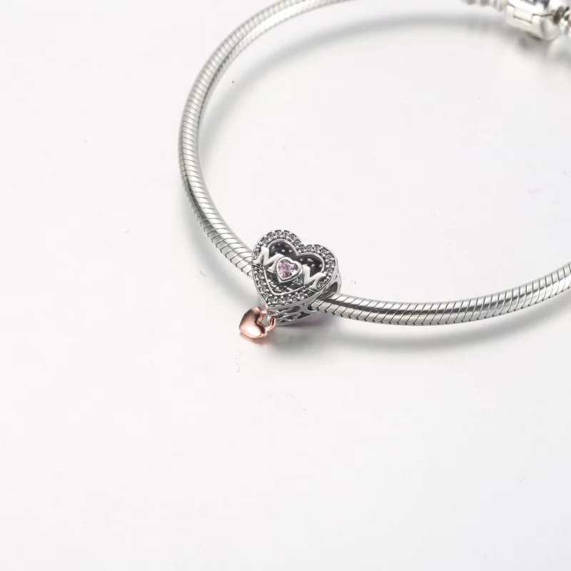 (image pour) Pandora Charm Maman et Cœur - 782653C01 - Afficher 10