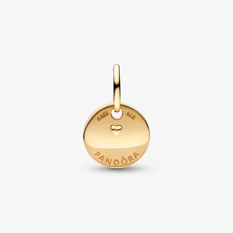 (image pour) PANDORA Charm Pendentif Paix, Amour & Chance - 752329C00 - Afficher 4