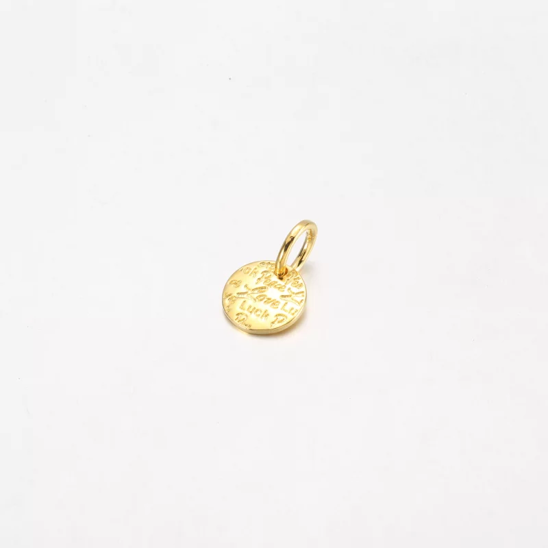 (image pour) PANDORA Charm Pendentif Paix, Amour & Chance - 752329C00 - Afficher 5