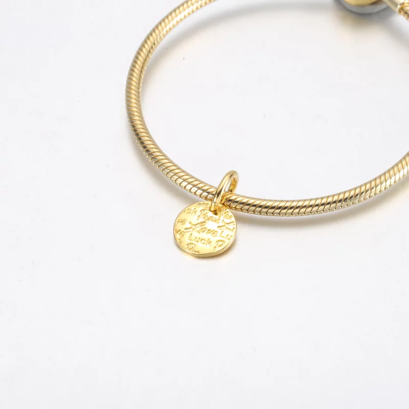 (image pour) PANDORA Charm Pendentif Paix, Amour & Chance - 752329C00 - Afficher 10