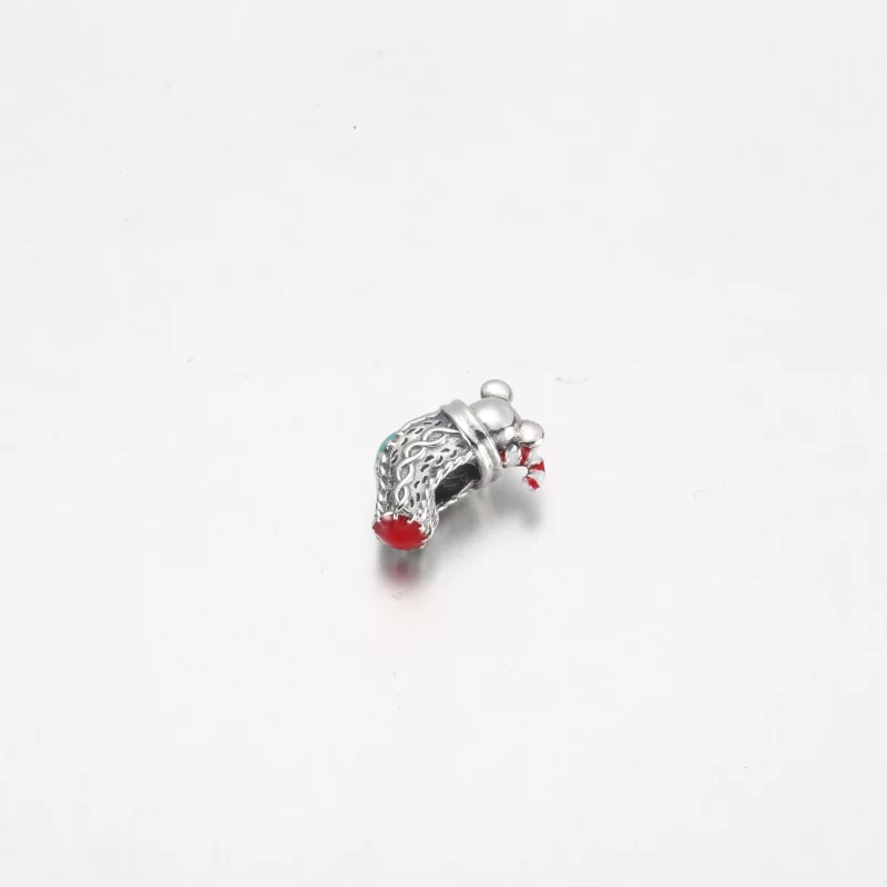 (image pour) PANDORA Charme de Souris et Chaussette Festive - 792366C01 - Afficher 7