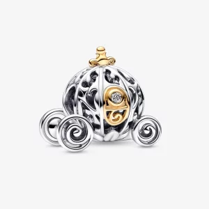 (image pour) PANDORA Disney 100e anniversaire Charme Carrosse Enchanté de Cendrillon - 792553C01