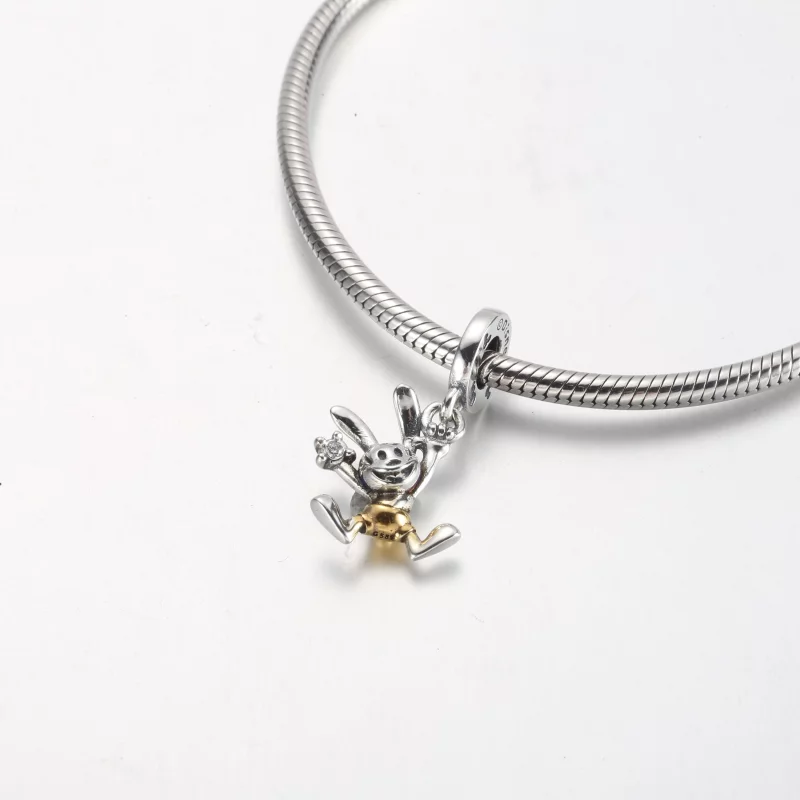 (image pour) PANDORA Disney 100e anniversaire Oswald Dangle Charm - 792519C01 - Afficher 12
