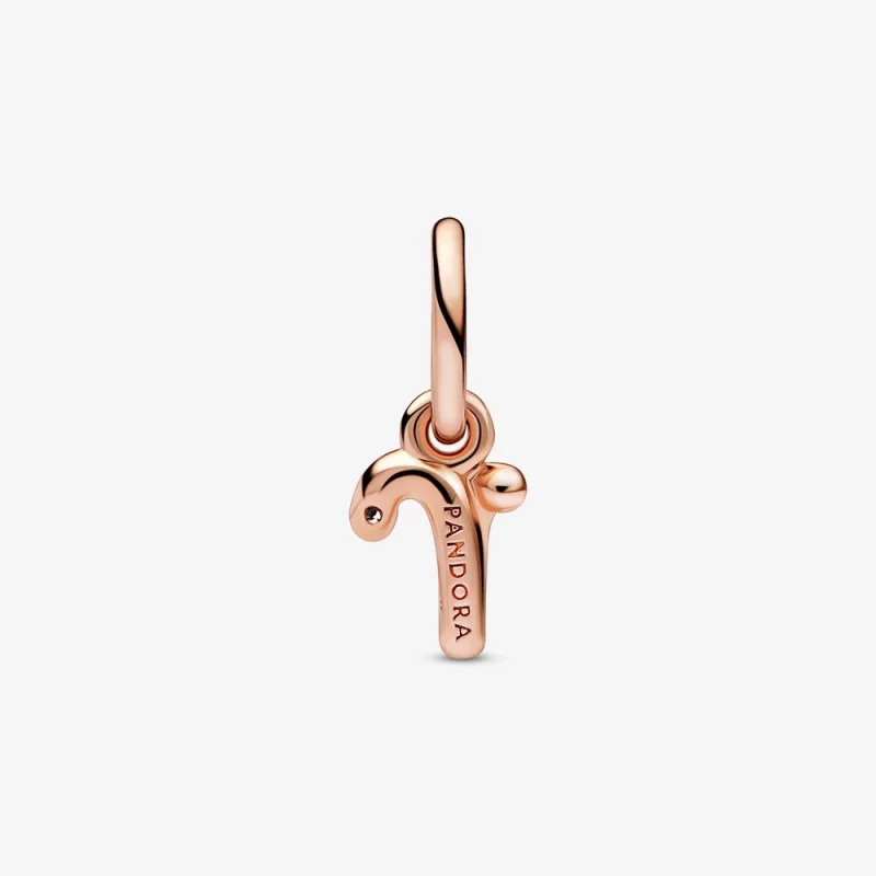 (image pour) PANDORA Lettre R Charme Pendentif Script Alphabet - 782477C01 - Afficher 3