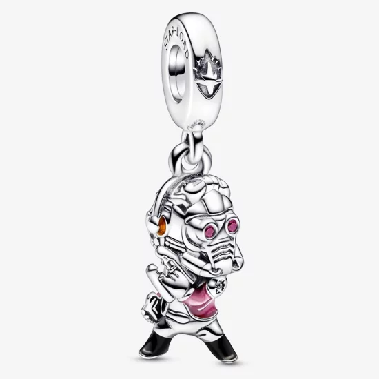 (image pour) PANDORA Marvel Gardiens de la Galaxie Star-Lord Charm Pendant - 792562C01