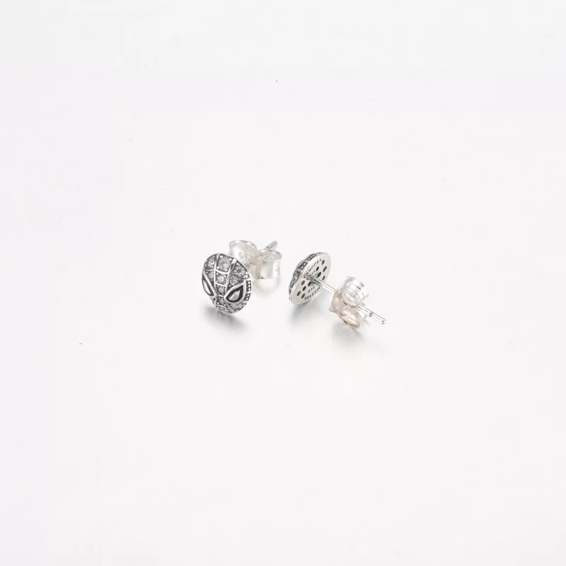 (image pour) PANDORA Marvel Spider-Man Masque Boucles d'oreilles clous Pavé - 292354C01 - Afficher 6