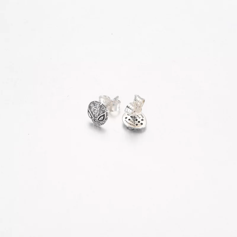 (image pour) PANDORA Marvel Spider-Man Masque Boucles d'oreilles clous Pavé - 292354C01 - Afficher 7