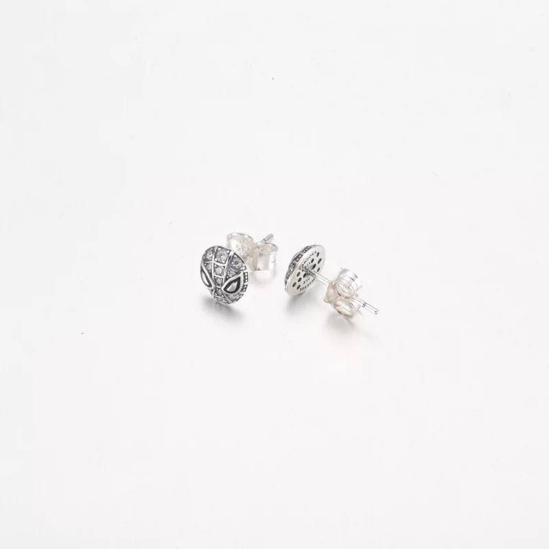 (image pour) PANDORA Marvel Spider-Man Masque Boucles d'oreilles clous Pavé - 292354C01 - Afficher 10