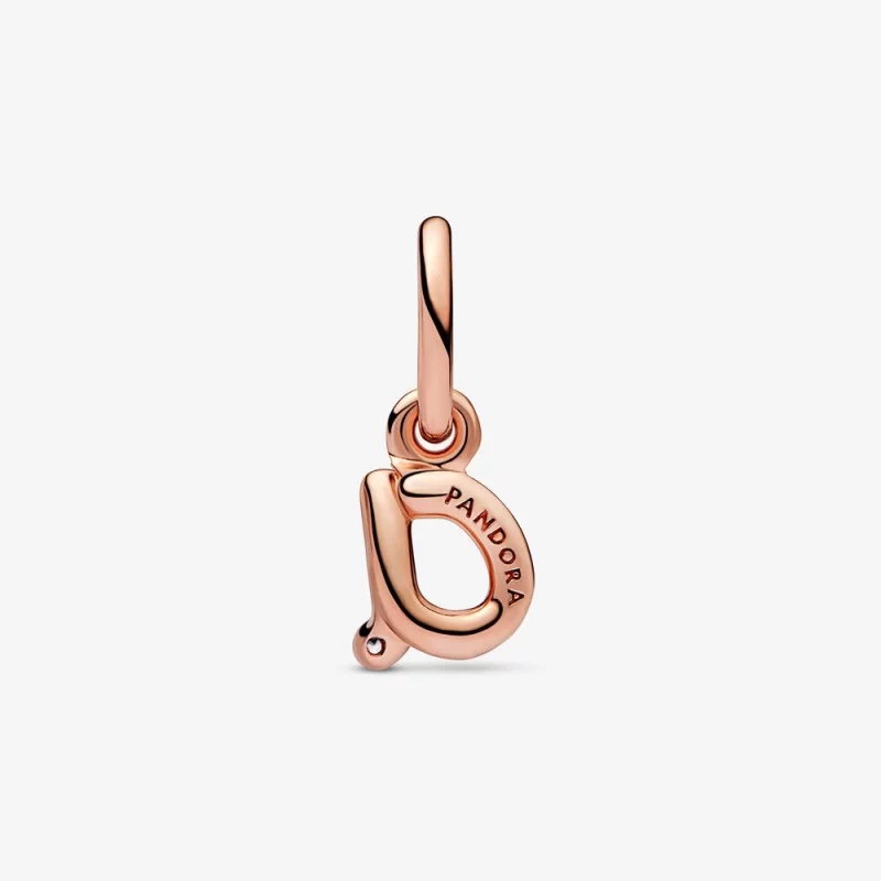 (image pour) Pendentif à breloque PANDORA Lettre A en alphabet script - 782531C01 - Afficher 3