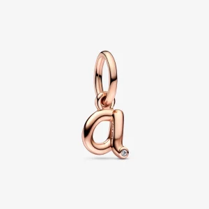 (image pour) Pendentif à breloque PANDORA Lettre A en alphabet script - 782531C01