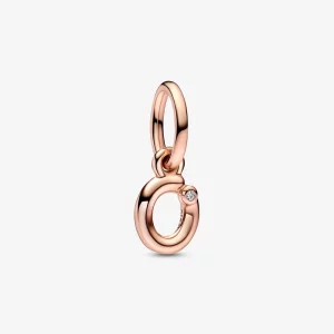(image pour) Pendentif à breloque PANDORA Lettre O Script Alphabet - 782468C01