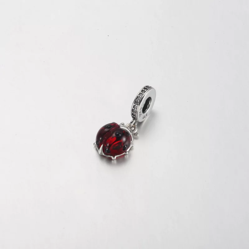 (image pour) Pendentif Charme Coccinelle Rouge PANDORA - 792571C01 - Afficher 5