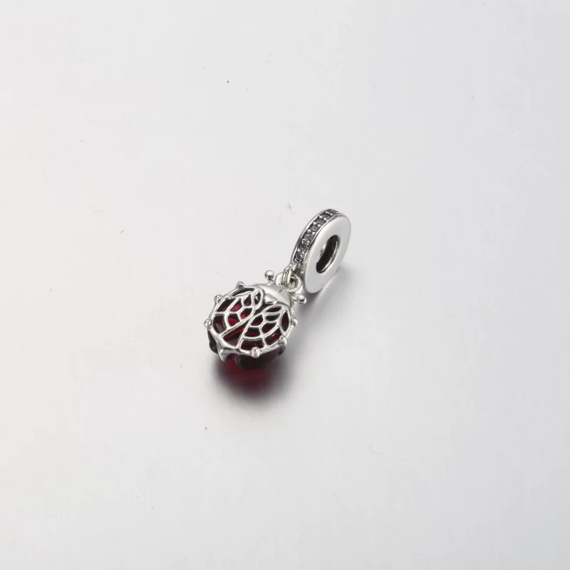 (image pour) Pendentif Charme Coccinelle Rouge PANDORA - 792571C01 - Afficher 6