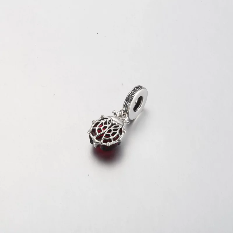 (image pour) Pendentif Charme Coccinelle Rouge PANDORA - 792571C01 - Afficher 9