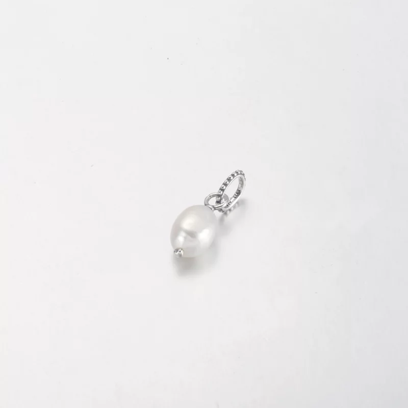 (image pour) Pendentif en perle baroque d'eau douce traitée PANDORA - 399427C01 - Afficher 9